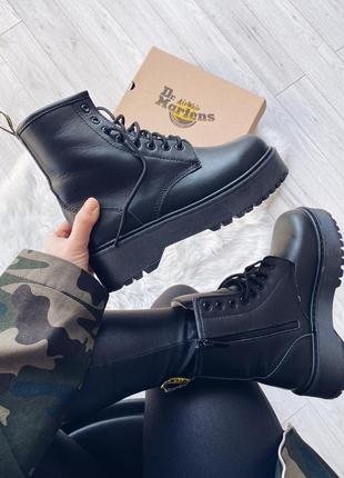 Зимние ботинки dr. martens jadon ii vegan blac 🆕  купить наложенный платёж