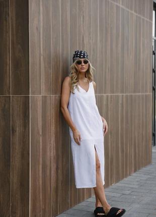 Лляний сарафан