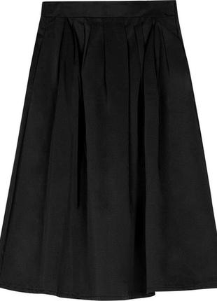 Черная юбка stradivarius2 фото