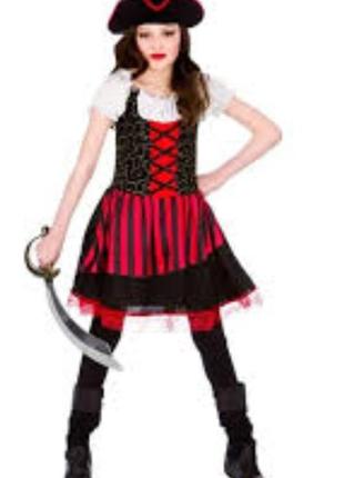 Карнавальное платье пиратка разбойница