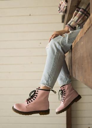 Dr. martens 1460 pink 🆕 осенние ботинки мартинс 🆕 купить наложенный платёж3 фото