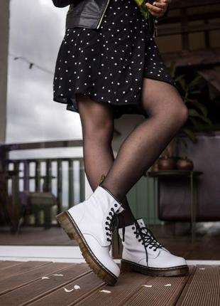 Dr. martens 1460 white 🆕 осенние ботинки мартинс 🆕 купить наложенный платёж2 фото