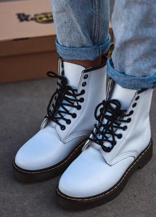 Dr. martens 1460 white 🆕 осенние ботинки мартинс 🆕 купить наложенный платёж2 фото