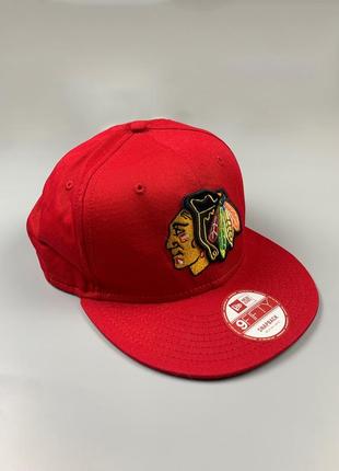 Мужская кепка снепбек new era 47 brand nhl chicago blackhawks