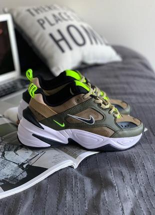 Nike m2k tekno medium olive 🆕 шикарные кроссовки найк 🆕 купить наложенный платёж