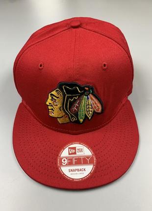 Чоловіча кепка снепбек new era 47 brand nhl chicago blackhawks2 фото