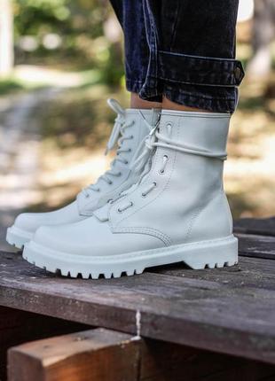 Dr. martens 1460 air wair white lux  🆕 осенние ботинки мартинс 🆕 купить наложенный платёж