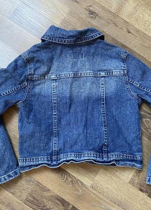 Джинсовая курточка gloria jeans на девочку, 116 размера, можно на 1102 фото