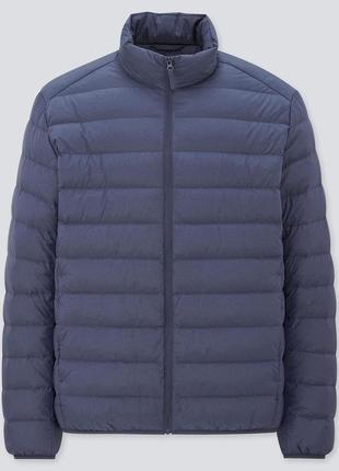 Микро пуховик uniqlo ultra light down jacket blue