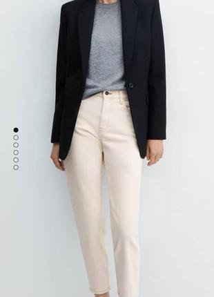 Джинси мом mango 38eur