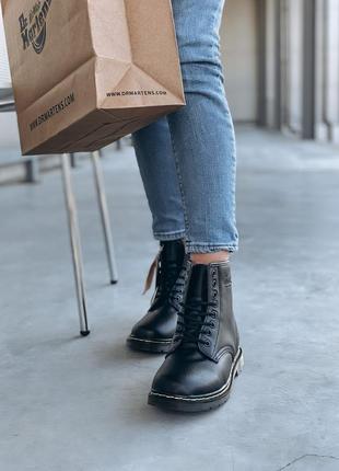 Dr. martens 1460 black 🆕 осінні черевики мартінс 🆕 купити накладений платіж4 фото