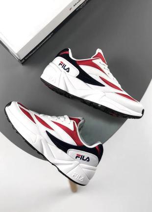 Fila venom 94 (white navy red) 🆕 кроссовки фила 🆕 купить наложенный платёж3 фото
