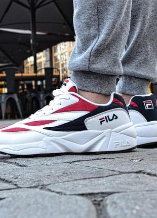 Fila venom 94 (white navy red) 🆕 кроссовки фила 🆕 купить наложенный платёж2 фото