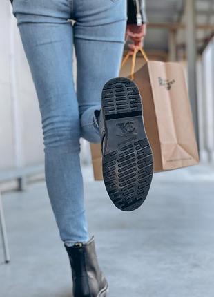 Dr. martens1460 mono black 🆕 зимові черевики мартінс 🆕 купити накладений платіж6 фото