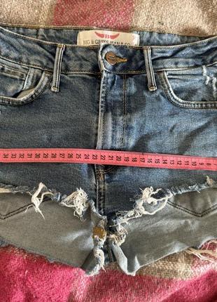 Жіночі джинсові шорти 28-30 розмір5 фото