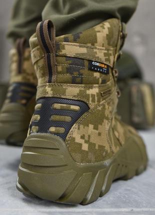 Тактические ботинки alpine crown military predator пиксель4 фото