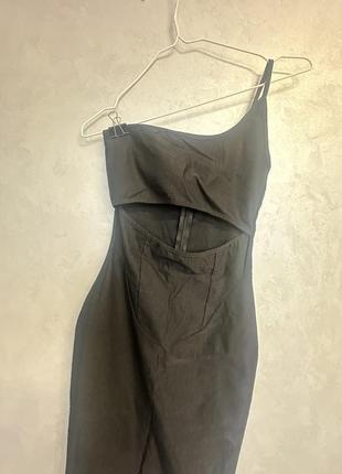 Платье в пол облегающее по фигуре макси длинное с разрезом классическое трендовое карандаш5 фото