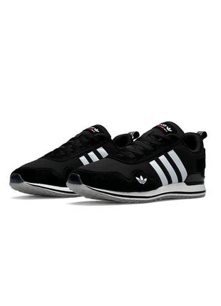 Мужские кроссовки adidas runner pod-s3.1 black white1 фото