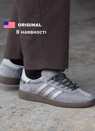 Оригинальные 🇺🇸 мужские кроссовки 
adidas handball spezial cordura" grey