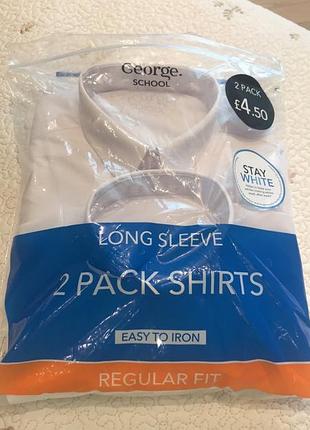 George рубашка на мальчика с длинным рукавом