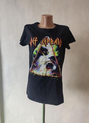 Def leppard мерч футболка атрибутика неформат