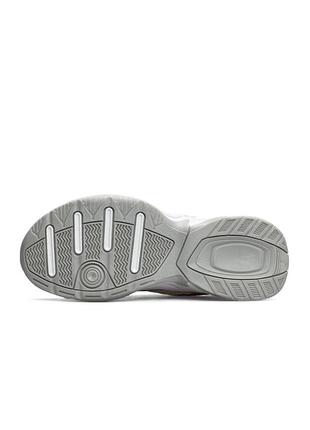 Жіночі кросівки nike m2k tekno white gray black7 фото