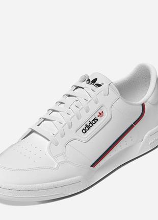 Мужские кеды низкие adidas originals continental 80. кроссовки мужские