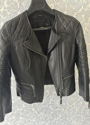 Косуха куртка кожаная asos