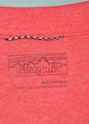 Patagonia (l) футболка кораллового цвета2 фото