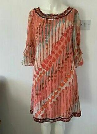 M&s плаття ексклюзив натур шовк р с-м-л