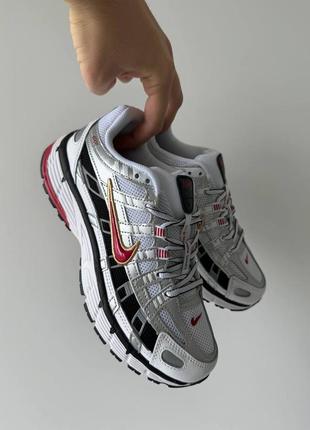 Nike p6000 red, кроссовки женские найк, женккие кроссовки найк демисезонные