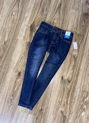 Скинни темный джинс 6-7л