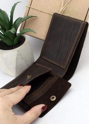 Подарочный набор мужской в коробке handycover №42 (коричневый) ремень, портмоне, обложка на id паспо10 фото