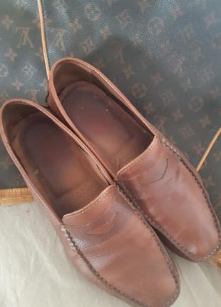 Лоферы мокасины туфли с ящичком кожаные 424 фото