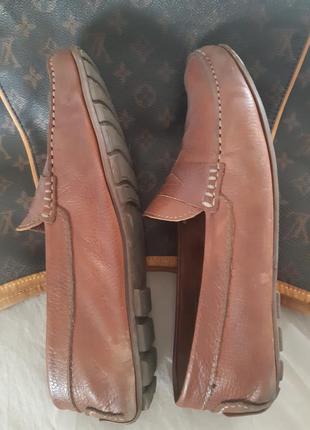 Лоферы мокасины туфли с ящичком кожаные 422 фото