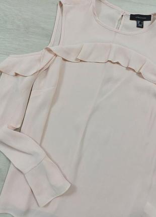Пудровая блуза