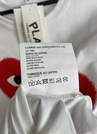 Comme des garcons t-shirt | футболка ком де гарсон4 фото