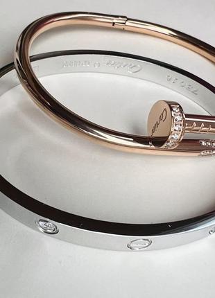 Браслет в золоте и в серебре нержавеющая сталь stainless steel3 фото
