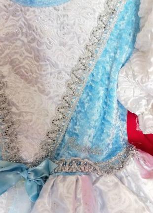 Карнавальное платье disney принцессы, пеленки4 фото