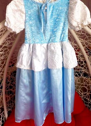 Карнавальное платье disney принцессы, пеленки3 фото