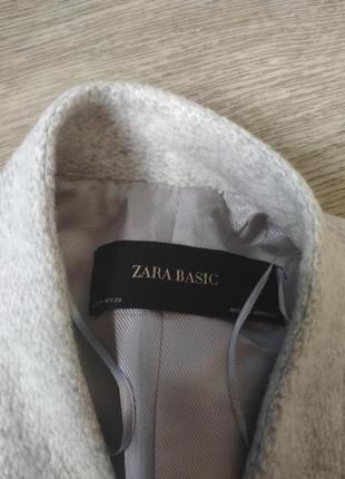 Двубортное пальто zara7 фото