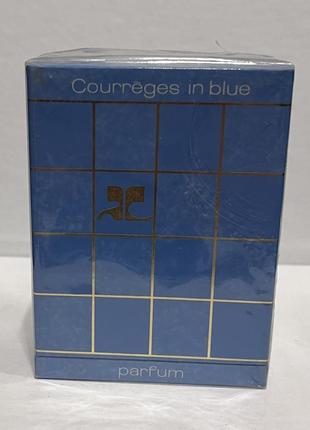 Духи courreges in blue courreges винтаж оригинал