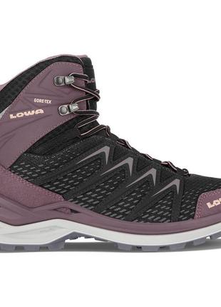 Черевики lowa innox pro gtx mid w black-brown rose (37.5)