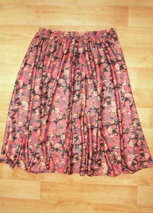 Розпродаж літо спідниця яскрава міді полуэстер р. 18 - 3xl