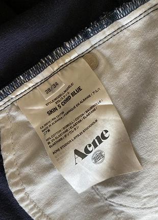 Котоновые брюки acne оригинал 3