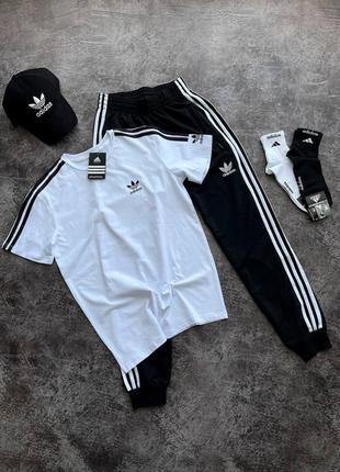 Костюм adidas футболка + штани ✅2 фото