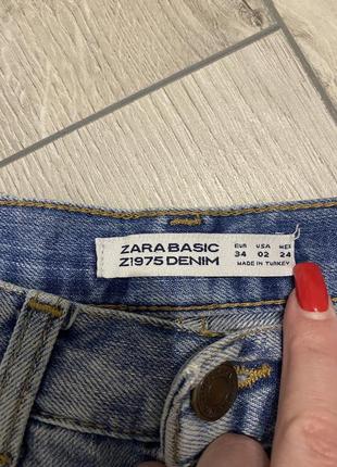 Шорты zara / джинсовые шорты zara3 фото