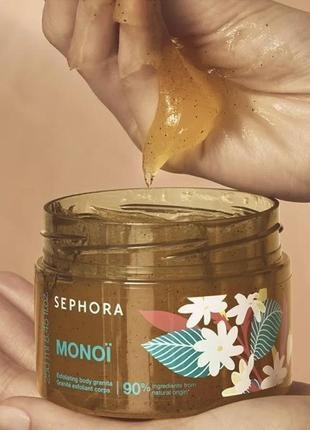 Скраб для тіла sephora monoi 250 ml