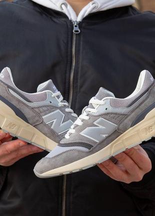 Кроссовки new balance 997 grey (nb)3 фото