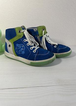 Демісезонні черевики, хайтопи, кеди, замш 28р, 17,5 см